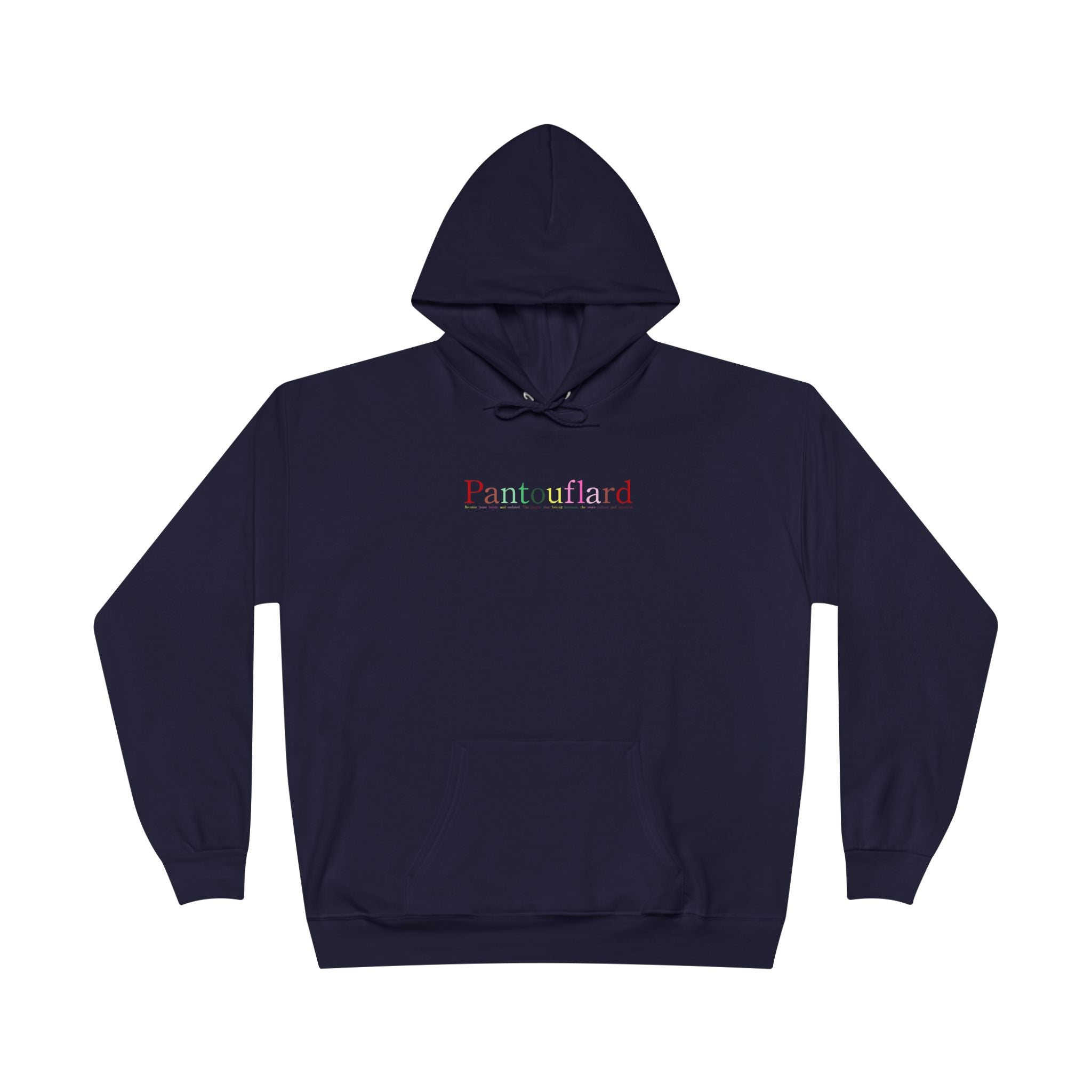 Graphic Eco-Fleece Hoodie | Sustainable Cotton Blend Pullover