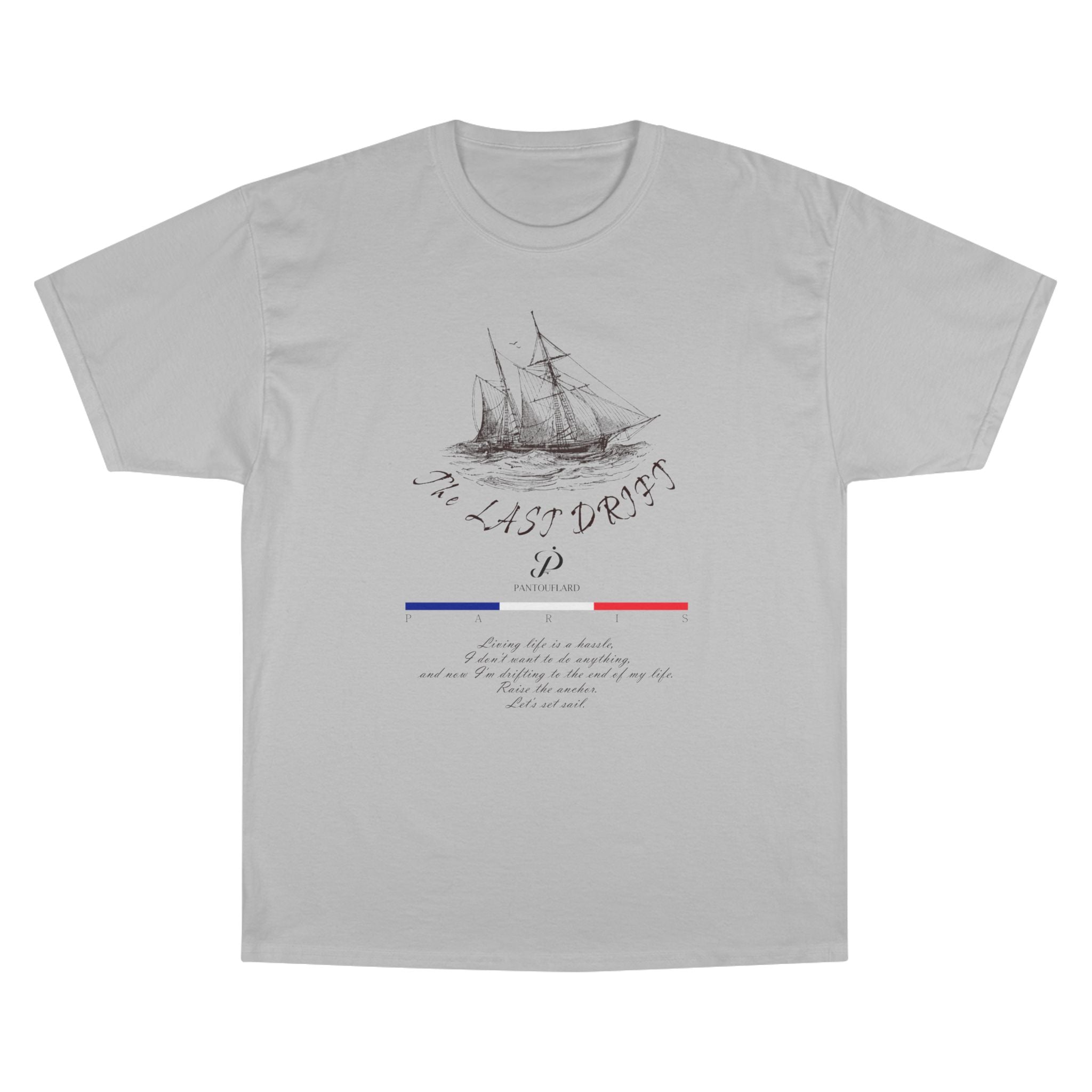 Champion Unisex White Last Drift Cotton T-Shirt