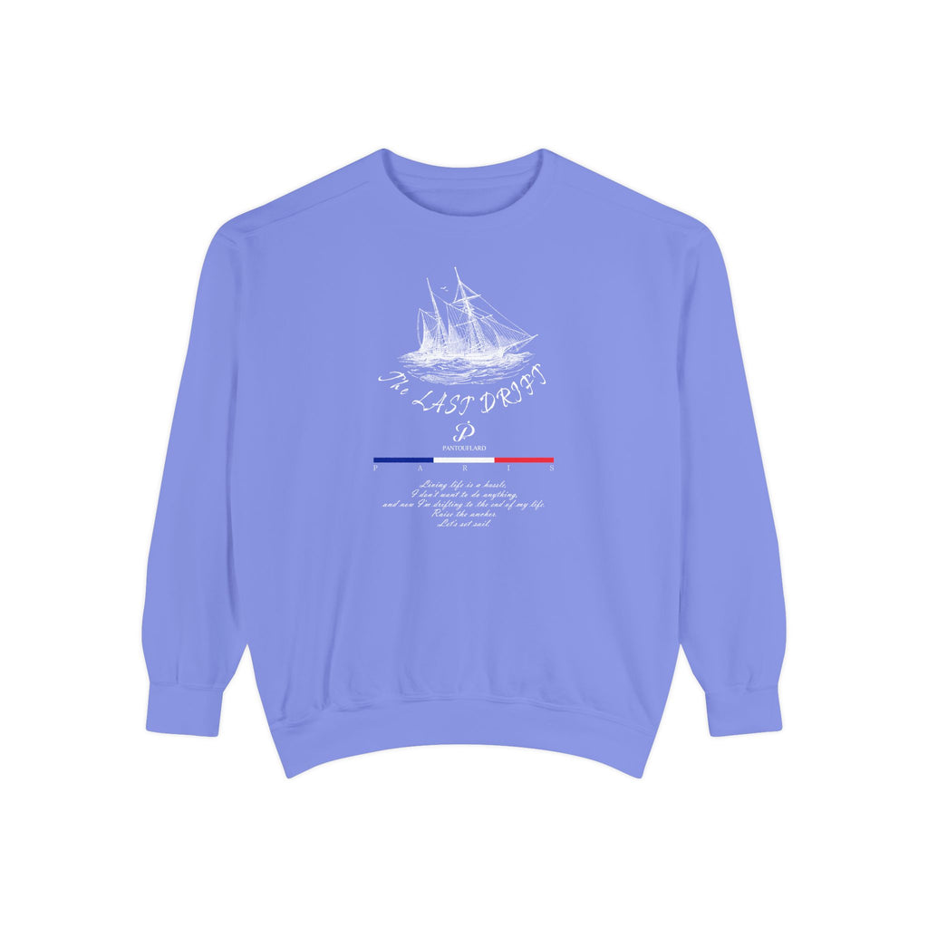 Unisex Navy Last Drift Cotton Blend Sweatshirt