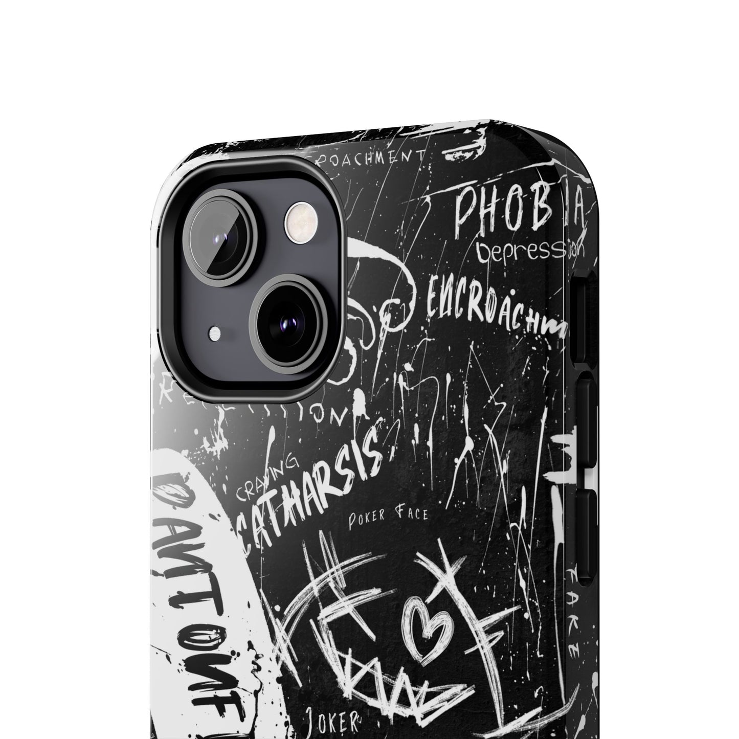 Edgy iPhone Cases for Tough Love - Perfect for Teens and Young Adults, Trendy Art, Unique Gift, Phone Accessories