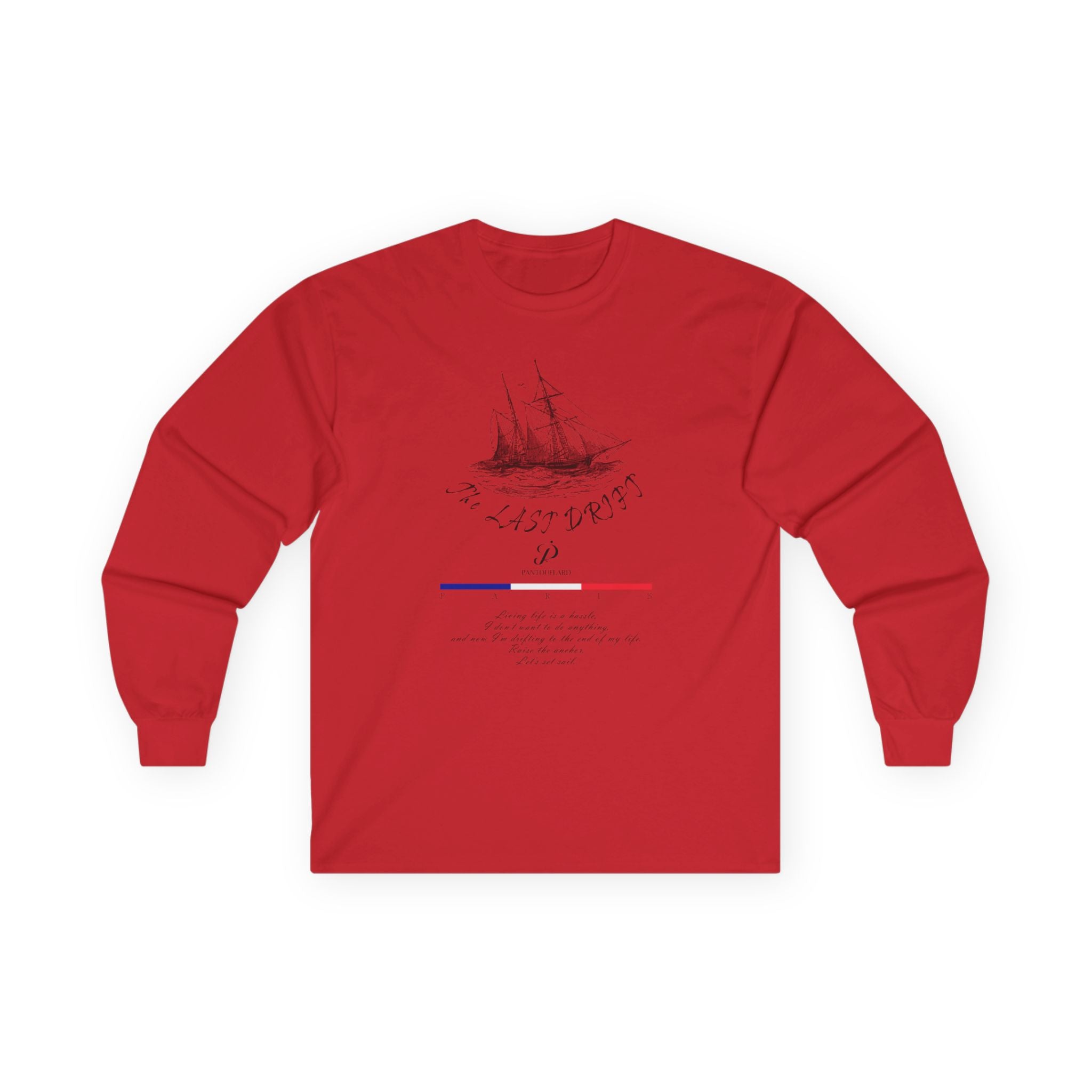 Unisex Sport Grey Last Drift Cotton Blend Long Sleeve Tee