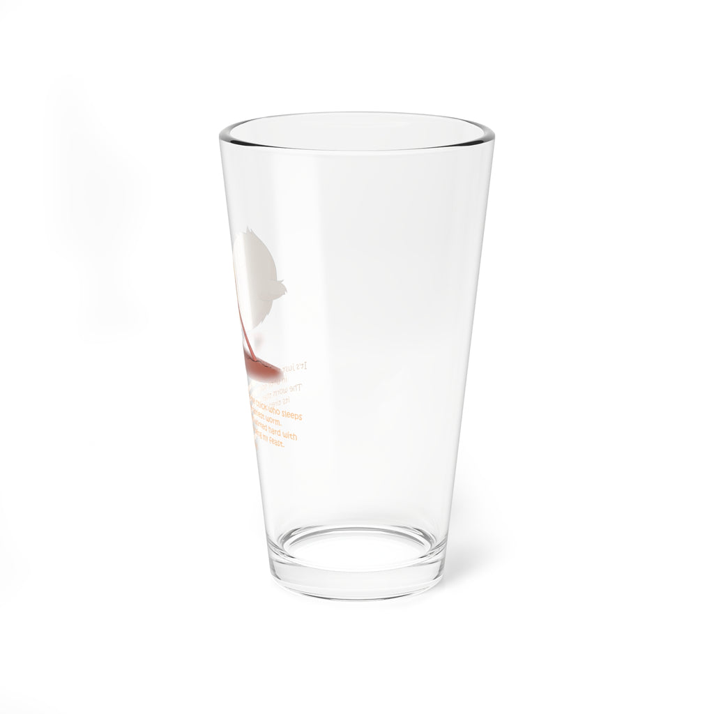 Clear Pantouflard 'Late Chick' Sarcastic Solid Glass Mixer