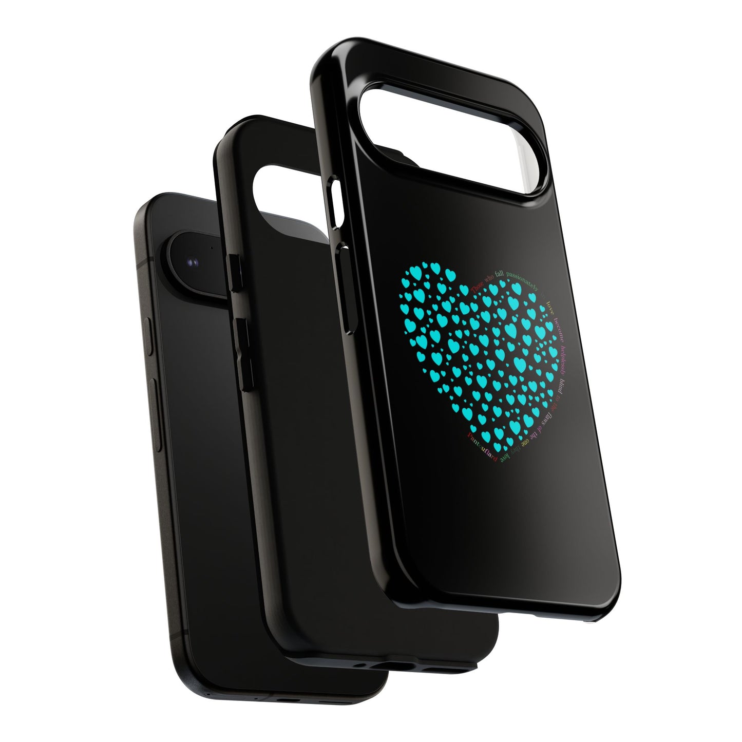 Fundas Mint Heart para teléfonos iPhone, Galaxy, Google Pixel (54 tipos)