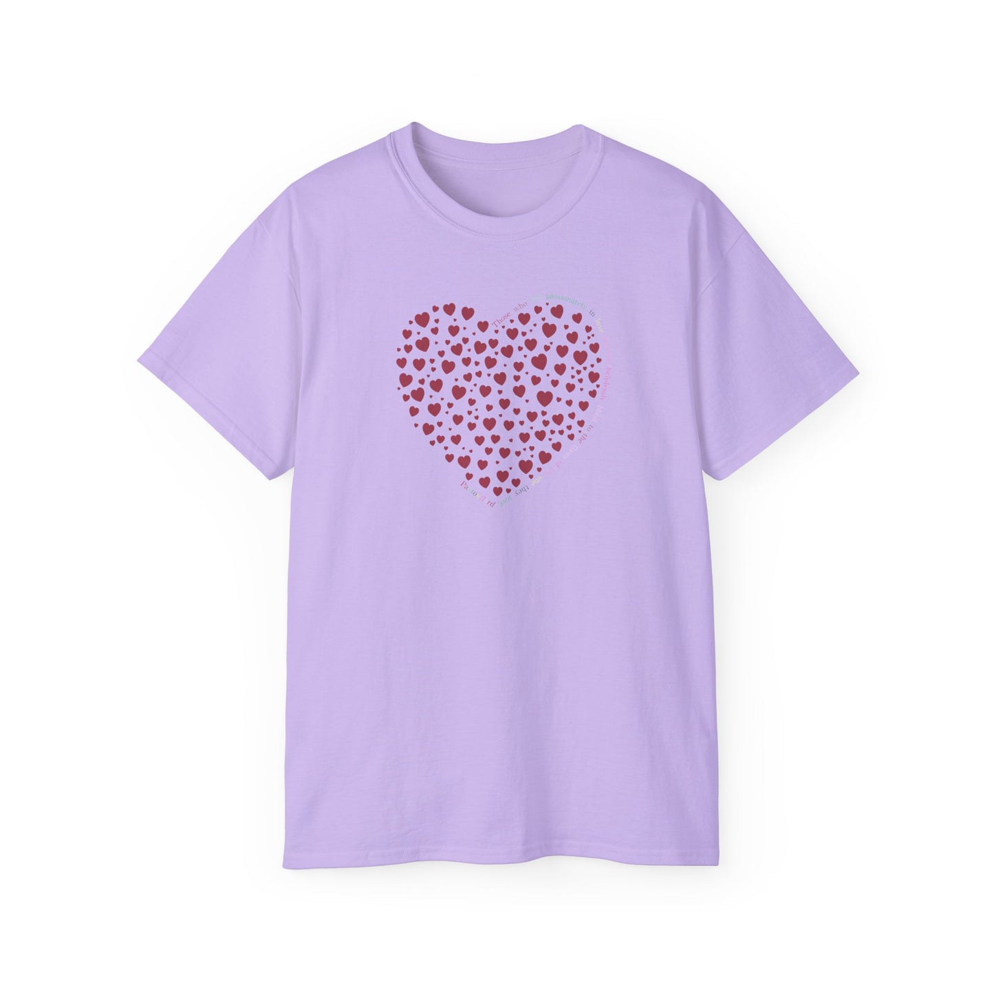 Red Heart Unisex Kurzarm-T-Shirt