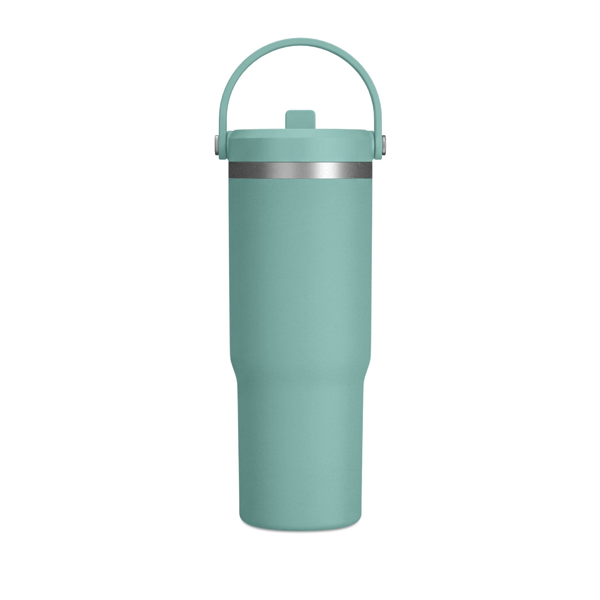 Black Vertical Pantouflard Logo 32oz Stainless Steel Nomad Tumbler