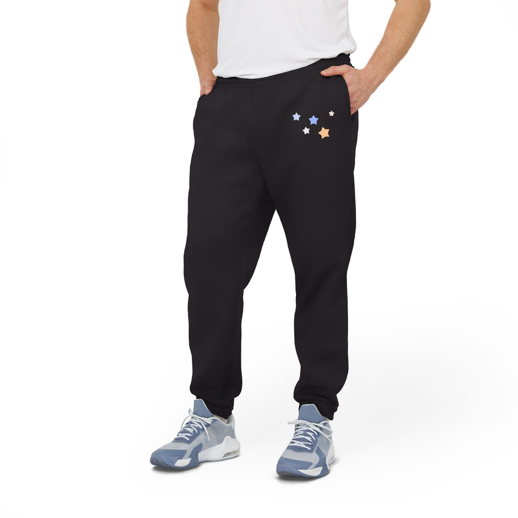 Adidas Men's/Women's Cassiopeia Constellation Graphic Joggers - W-Shape Fleece Sweatpants