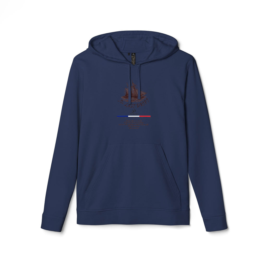 Old Money Yacht Club Hoodie - The Last Drift I (Authentic Adidas Sporty Rich Fleece)