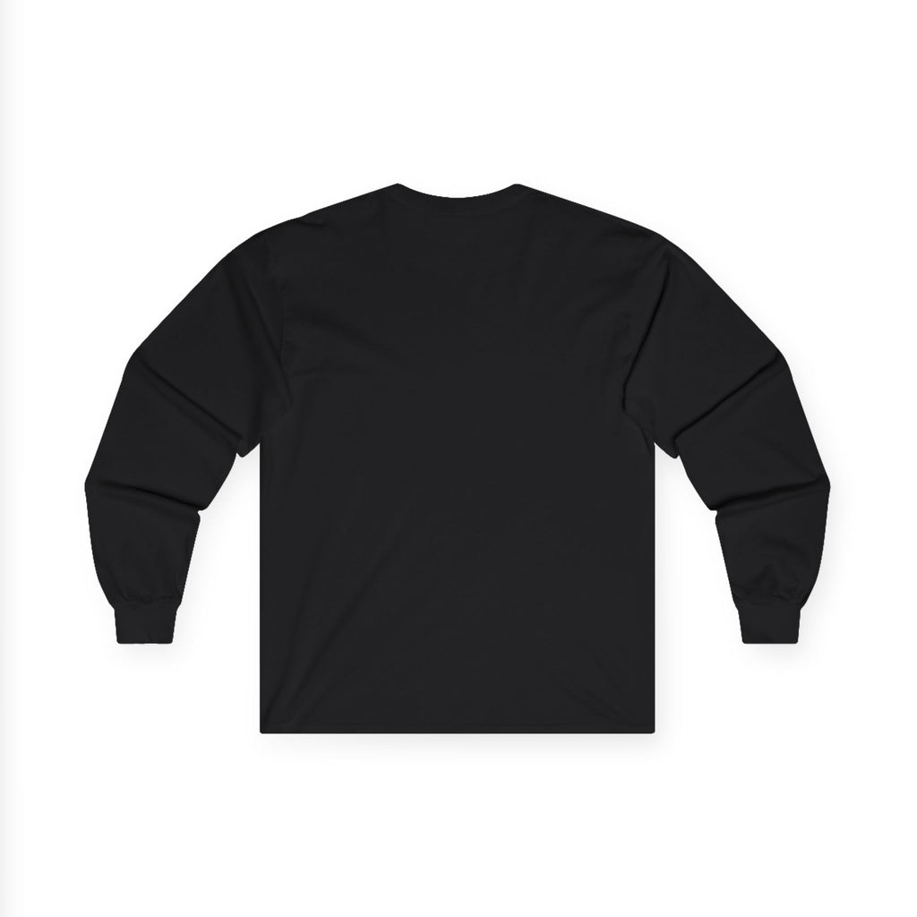 Men's & Women's Black Long Sleeve T-Shirt - Ultra Cotton Heavyweight Graphic Tee
