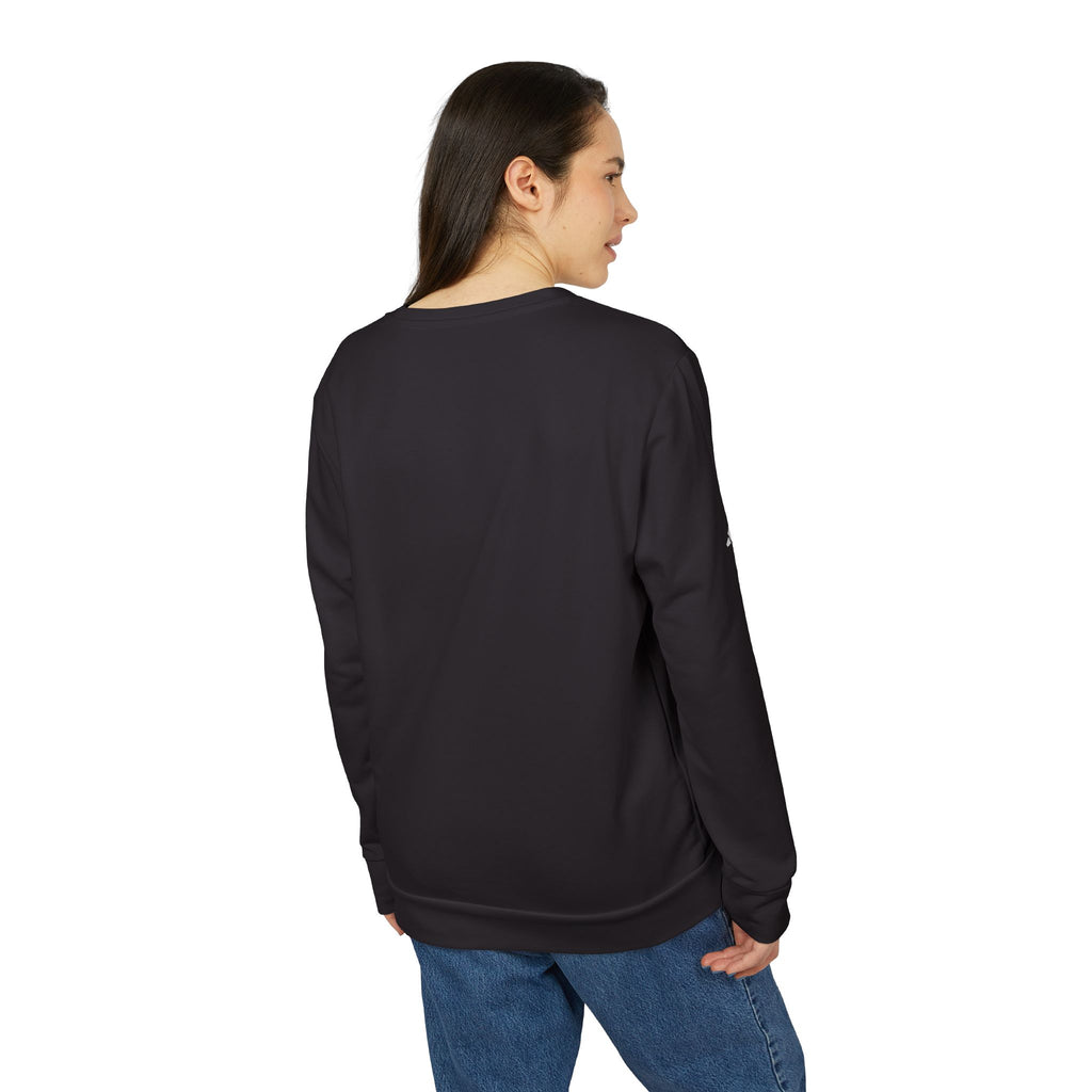 Unisex Royal Blue Kitschy Cassiopeia Constellation BCI Cotton Adidas Sweatshirt