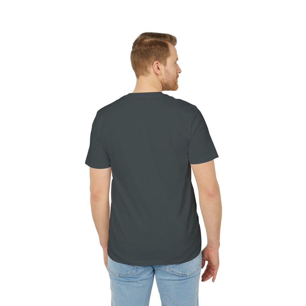 Men's & Women's Black Organic Cotton T-Shirt - Premium Sustainable Graphic Tee