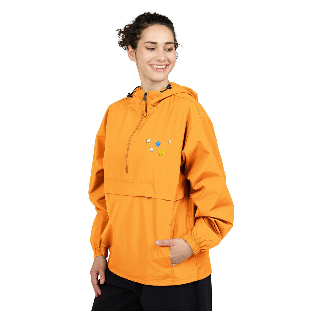 Champion Men's & Women's Cassiopeia Constellation Embroidered Anorak - W-Shape Packable Jacket