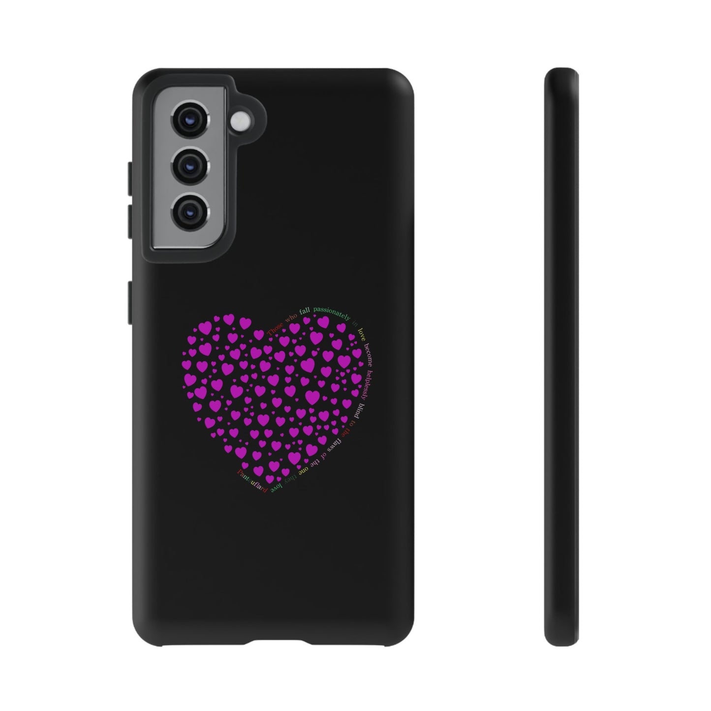 Fundas de corazón rosa para teléfonos iPhone, Galaxy, Google Pixel (54 tipos)
