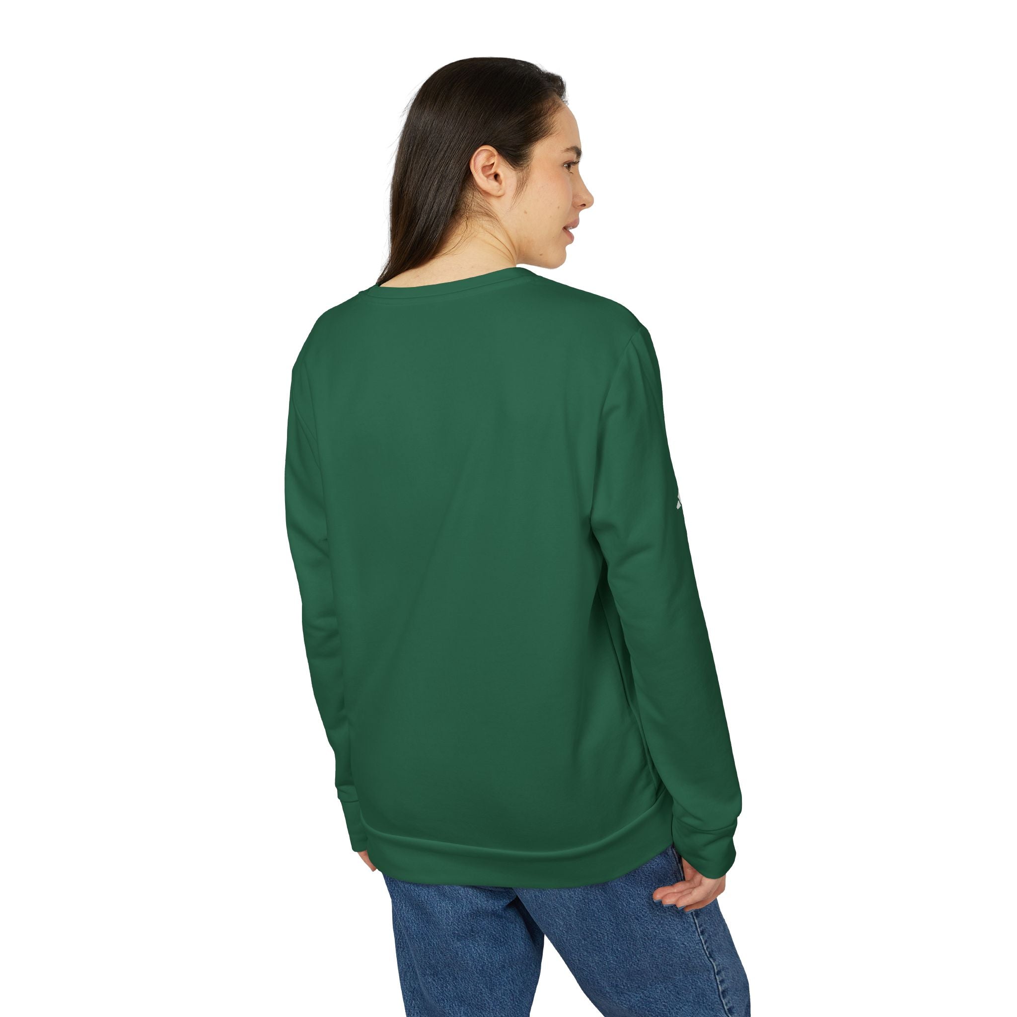 Unisex Royal Blue Kitschy Cassiopeia Constellation BCI Cotton Adidas Sweatshirt