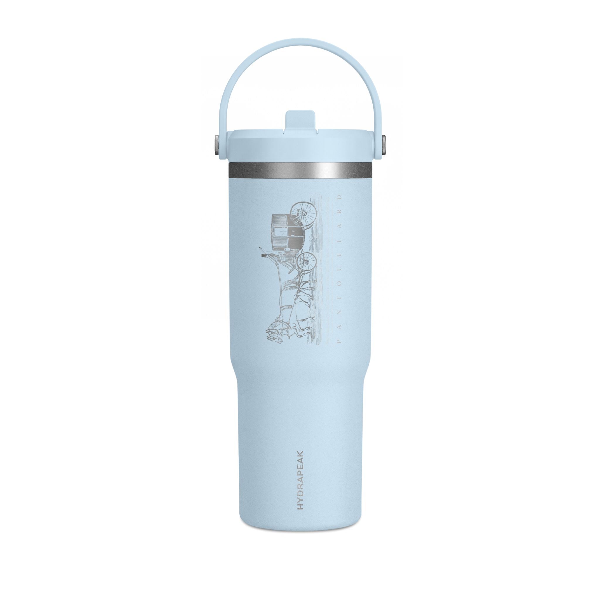 Ivory Vintage Carriage Quote 32oz Stainless Steel Nomad Tumbler