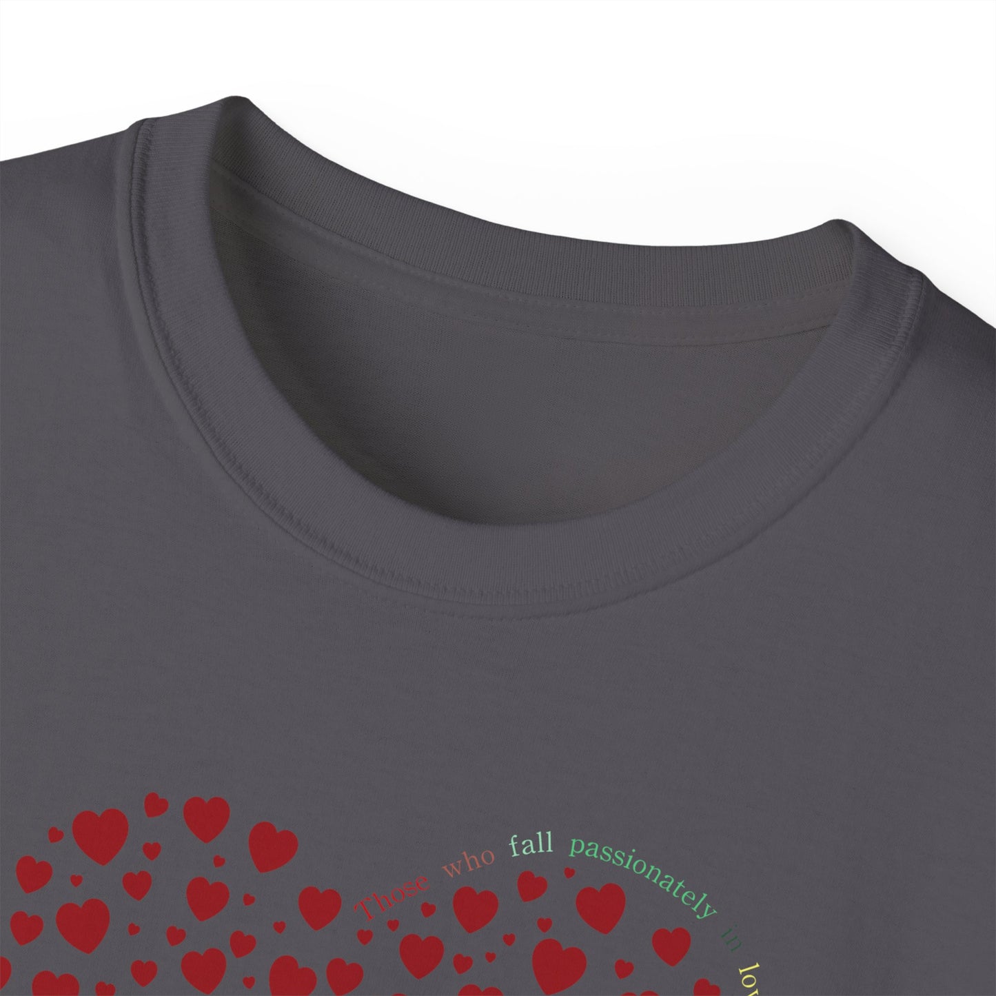 Red Heart Unisex Kurzarm-T-Shirt