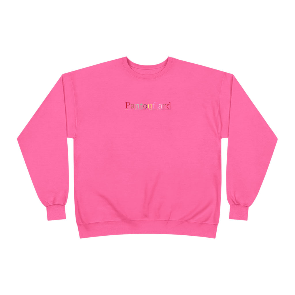 Sustainable Typography Crewneck - Hanes EcoSmart Fleece Sweatshirt
