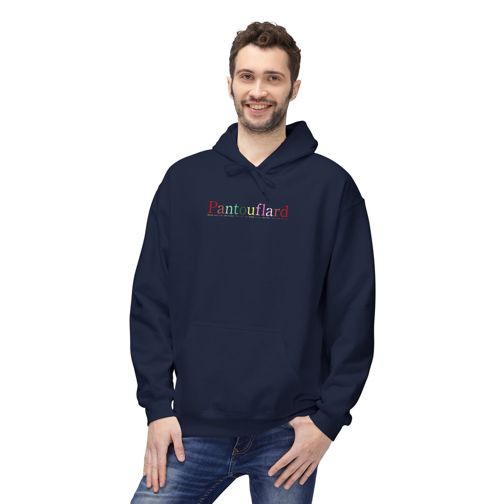 Old Money Aesthetic Premium Hoodie - Pantouflard Logo (Gildan Hammer Heavyweight Fleece)