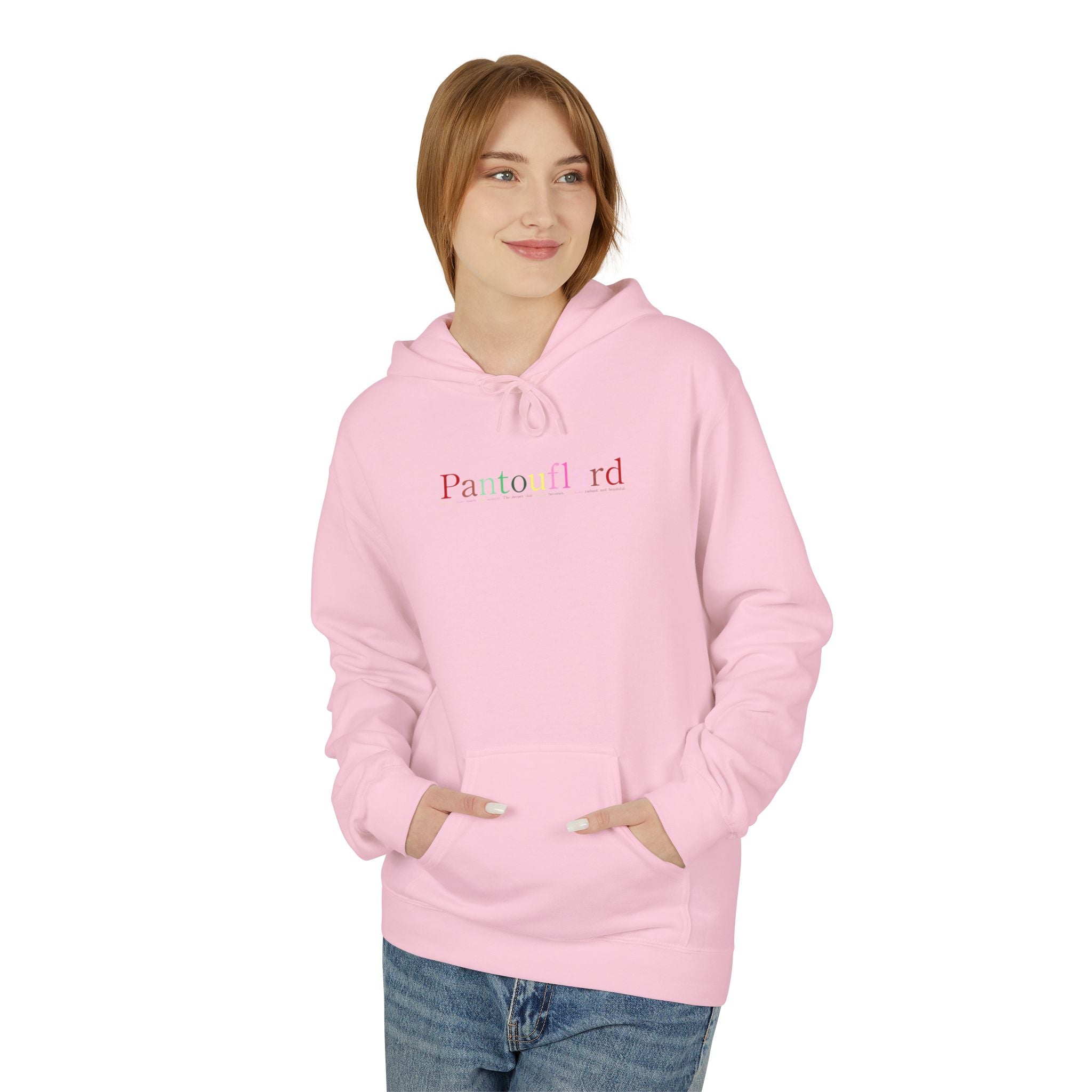 Old Money Aesthetic Premium Hoodie - Pantouflard Logo (Gildan Hammer Heavyweight Fleece)