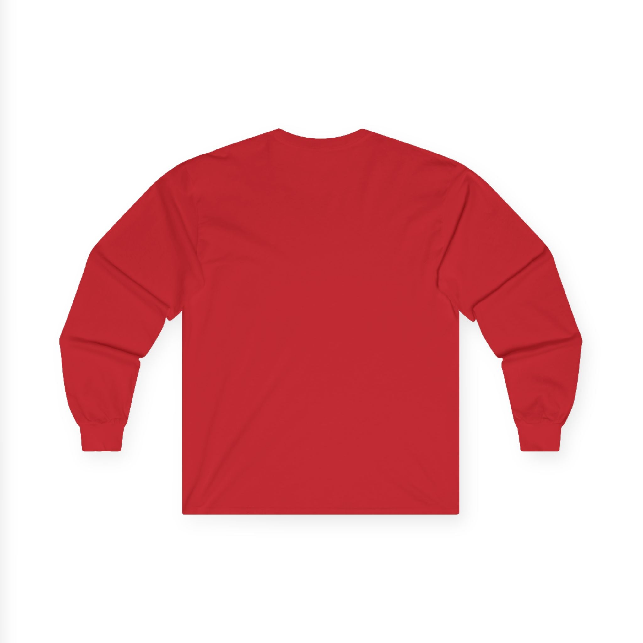 Unisex Black Pantouflard Carriage Cotton Long Sleeve Tee
