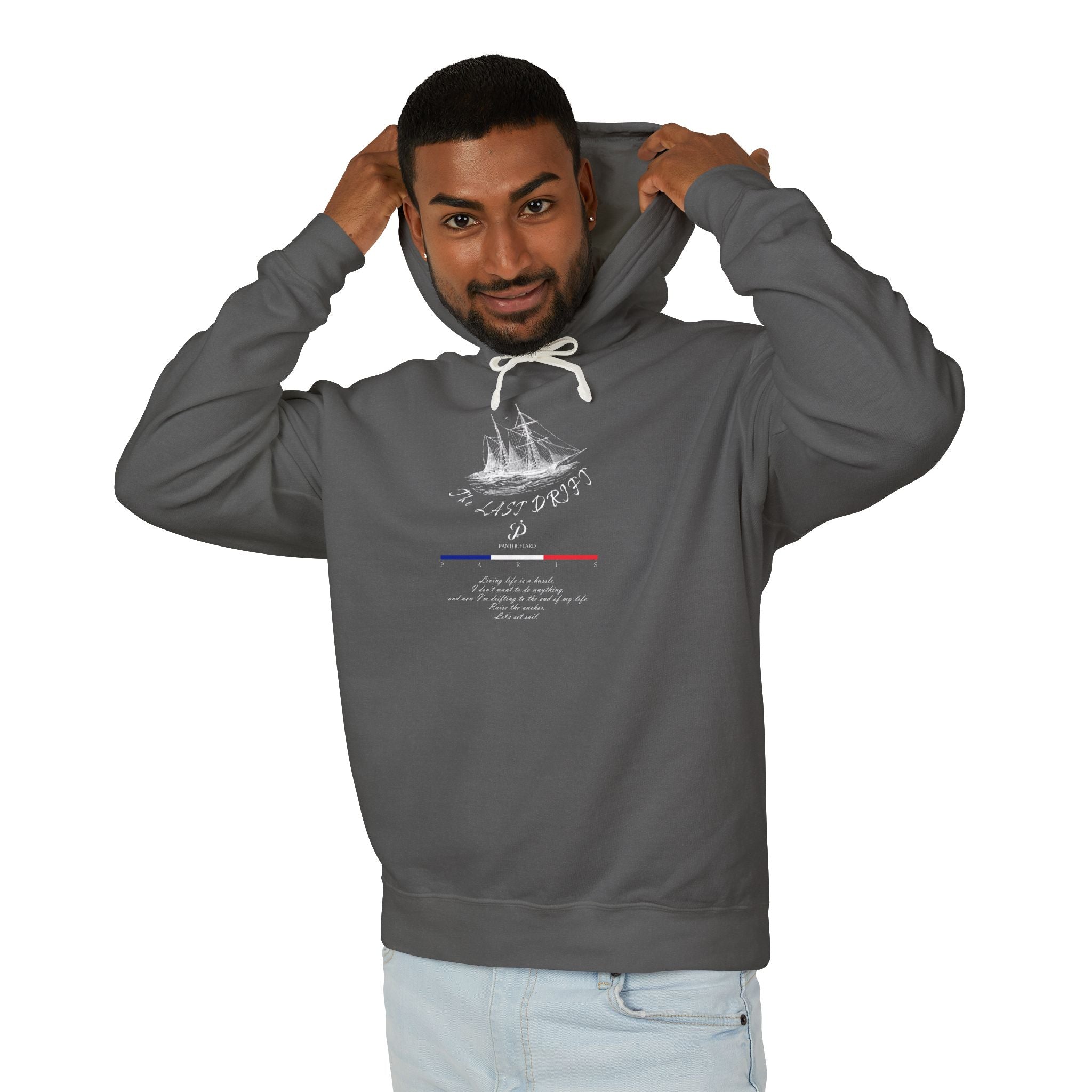 Old Money Nautical Heritage Hoodie - The Last Drift II (Lightweight 100% Cotton Coastal Pullover)