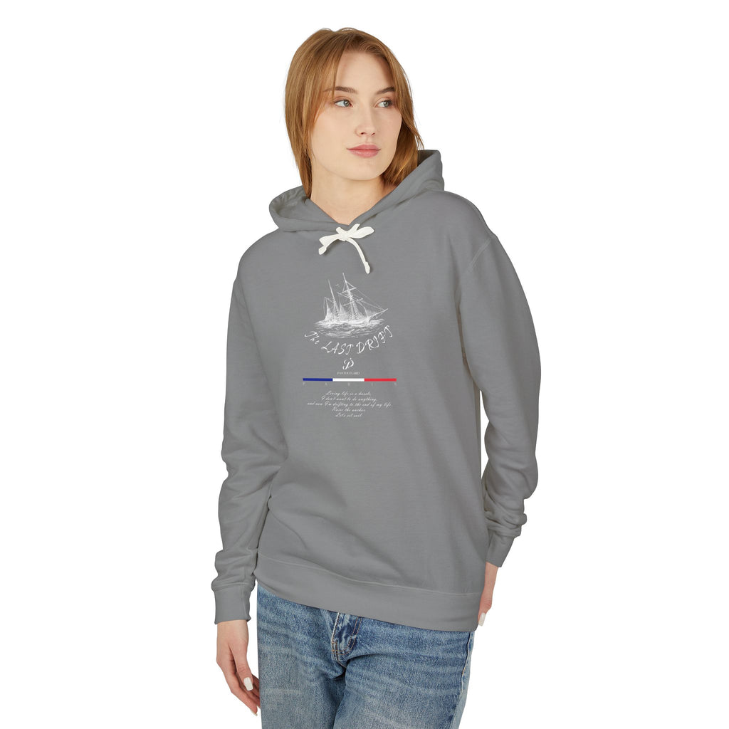 Old Money Nautical Heritage Hoodie - The Last Drift II (Lightweight 100% Cotton Coastal Pullover)
