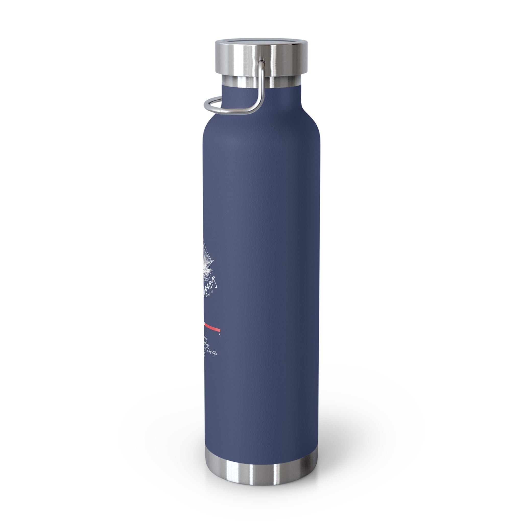 Black The Last Drift Ship 22oz Copper Vacuum Insulated Bottle