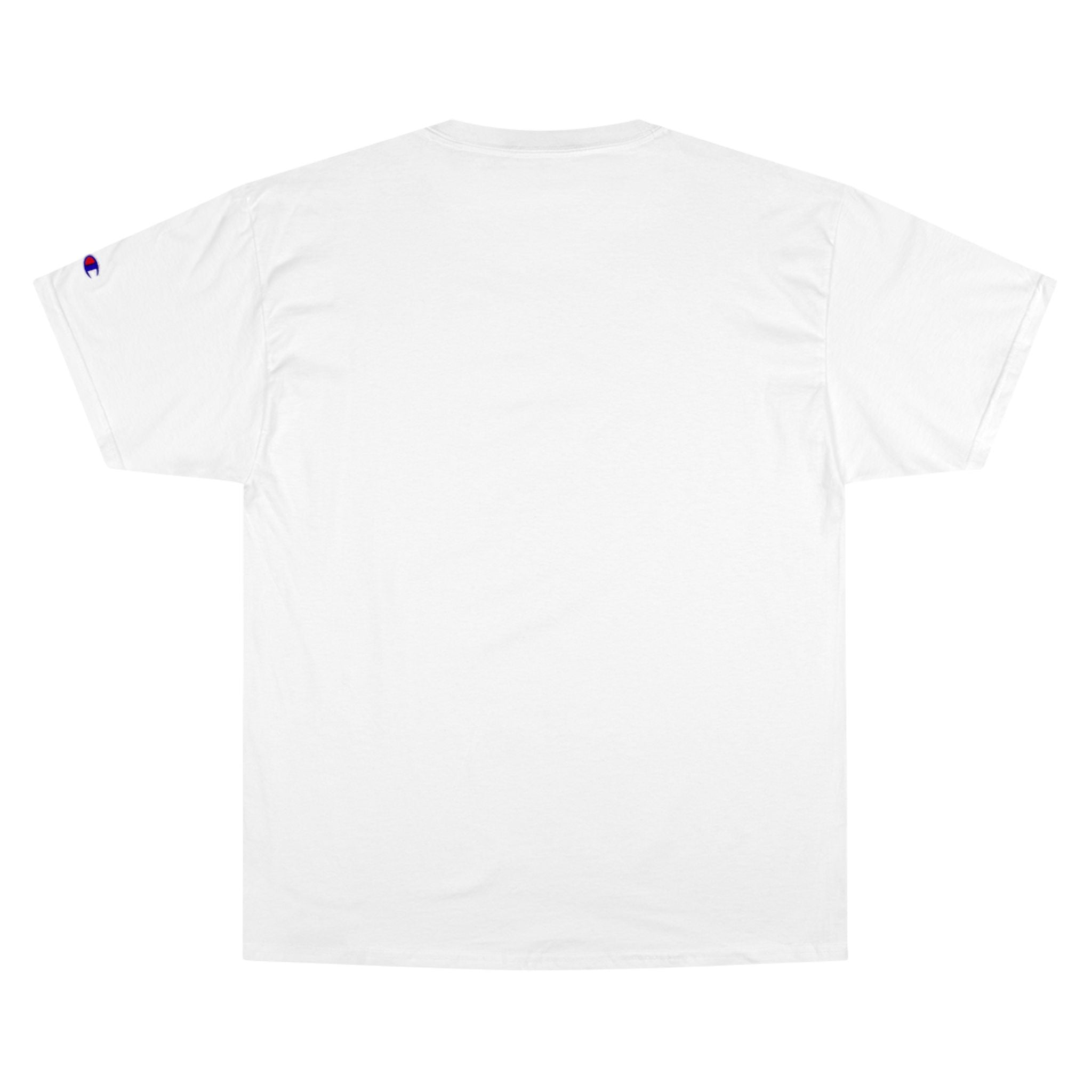 Unisex White Floral Butterfly Spring Quote 100% Cotton Champion T-Shirt