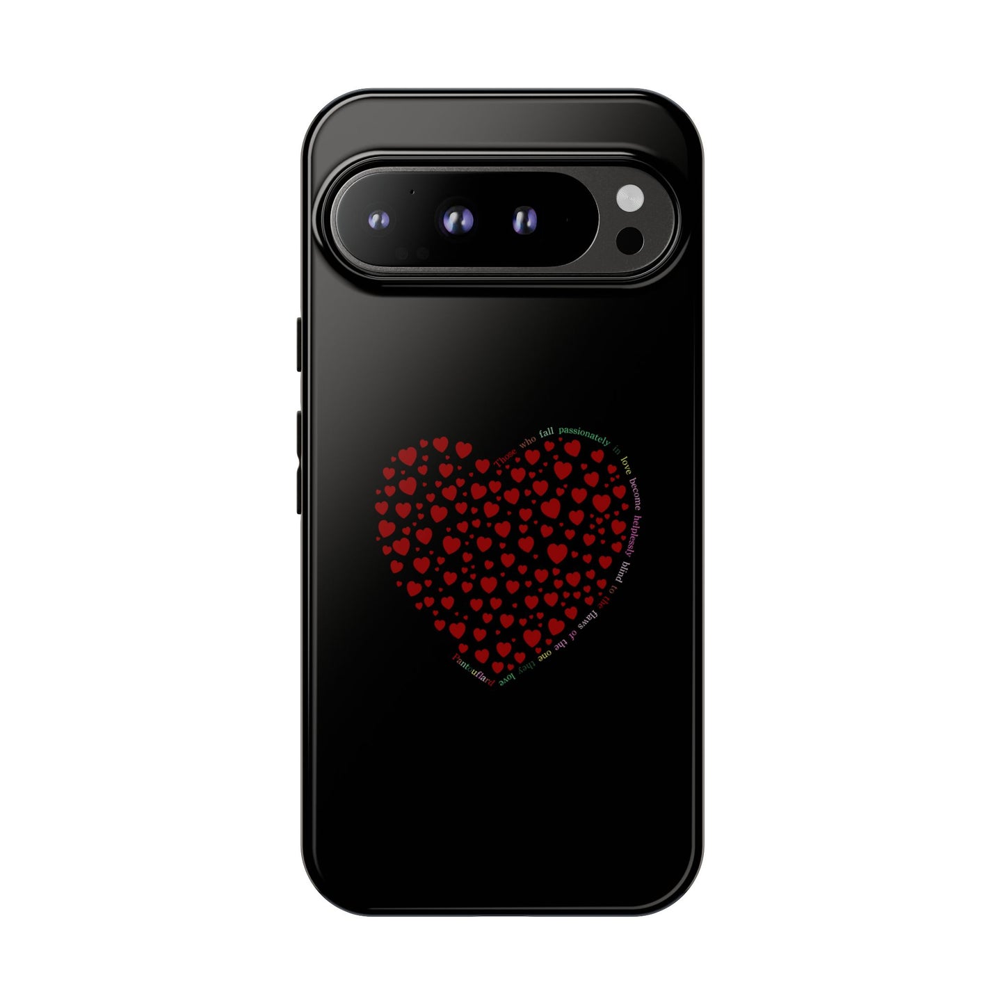 Fundas de corazón rojo para teléfonos iPhone, Galaxy, Google Pixel (54 tipos)