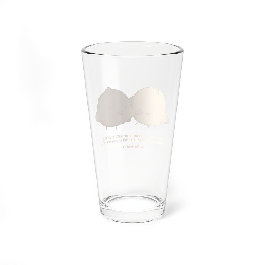 Clear Pantouflard 'Life DLC' Gamer Humor Solid Glass Mixer