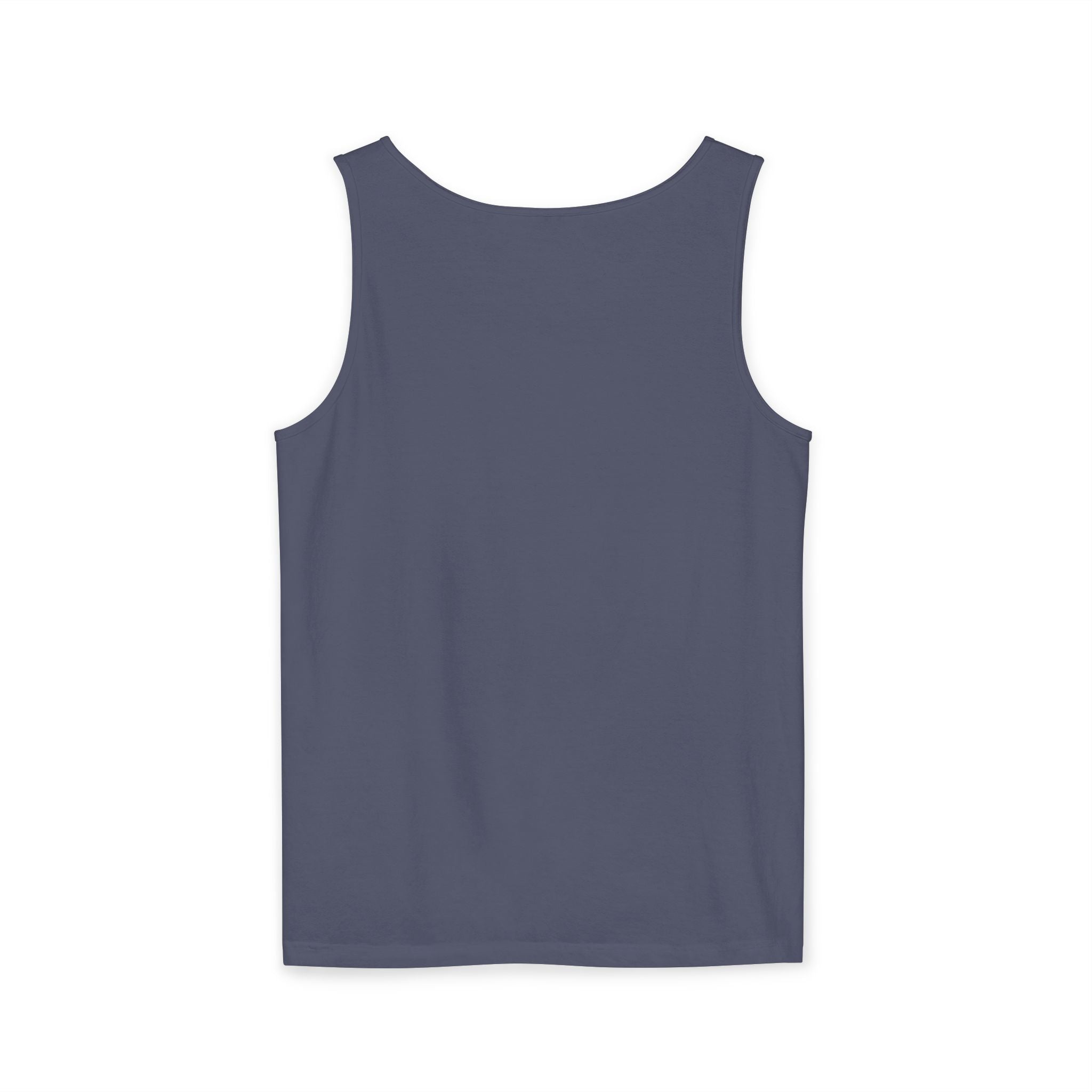 Unisex Black Last Drift Cotton Garment-Dyed Tank Top