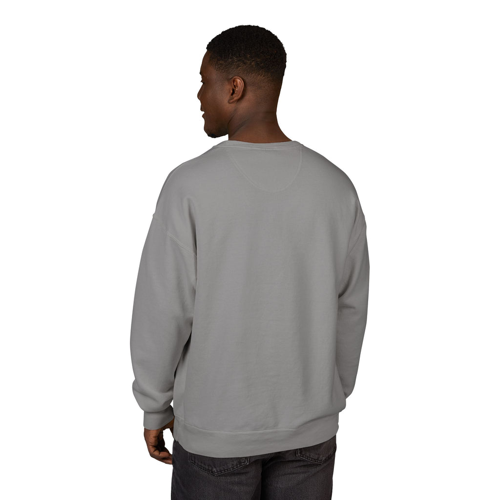 Old Money Nautical Heritage Crewneck - The Last Drift I (Paris Aesthetic Garment-Dyed Sweatshirt)