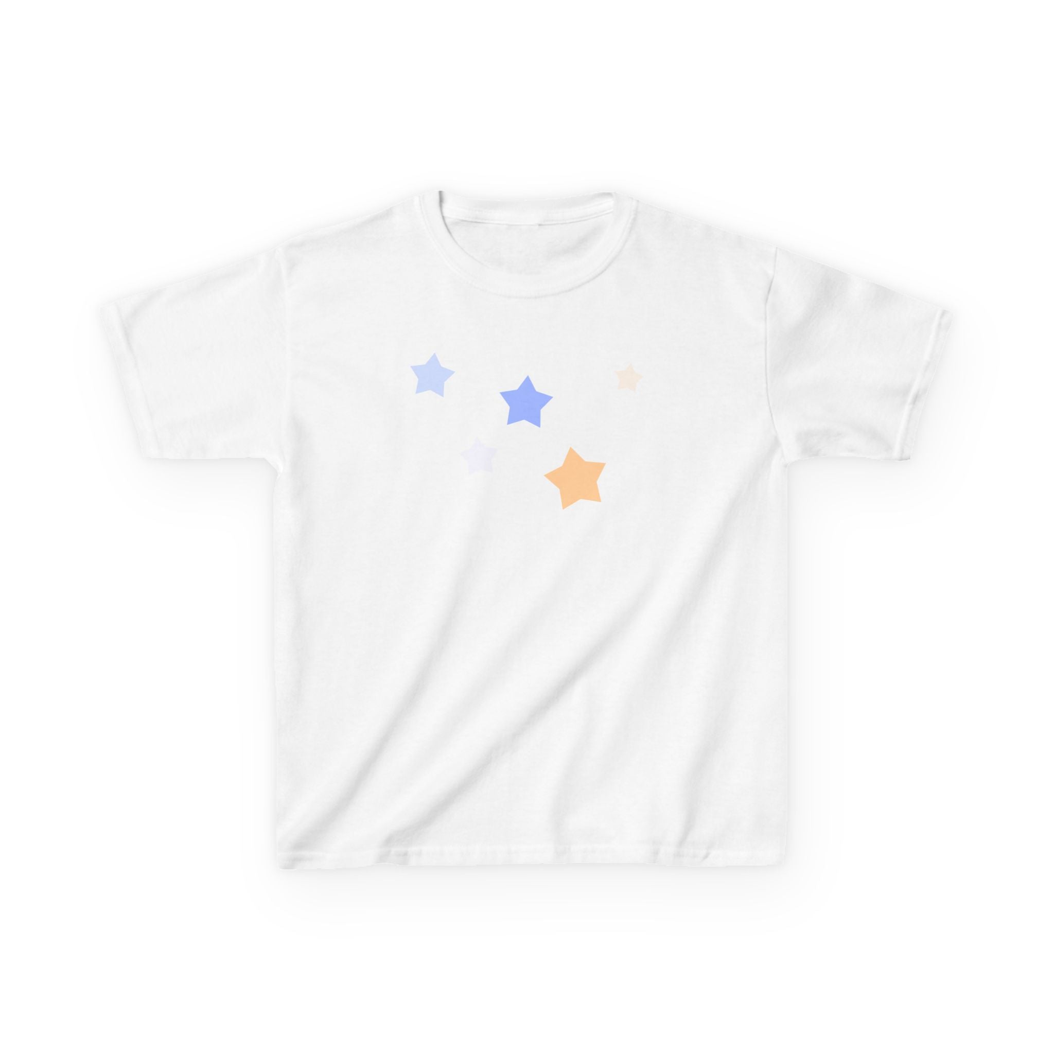 Kids Boys' & Girls' Cassiopeia Constellation Graphic T-Shirt - W-Shape Heavy Cotton Tee