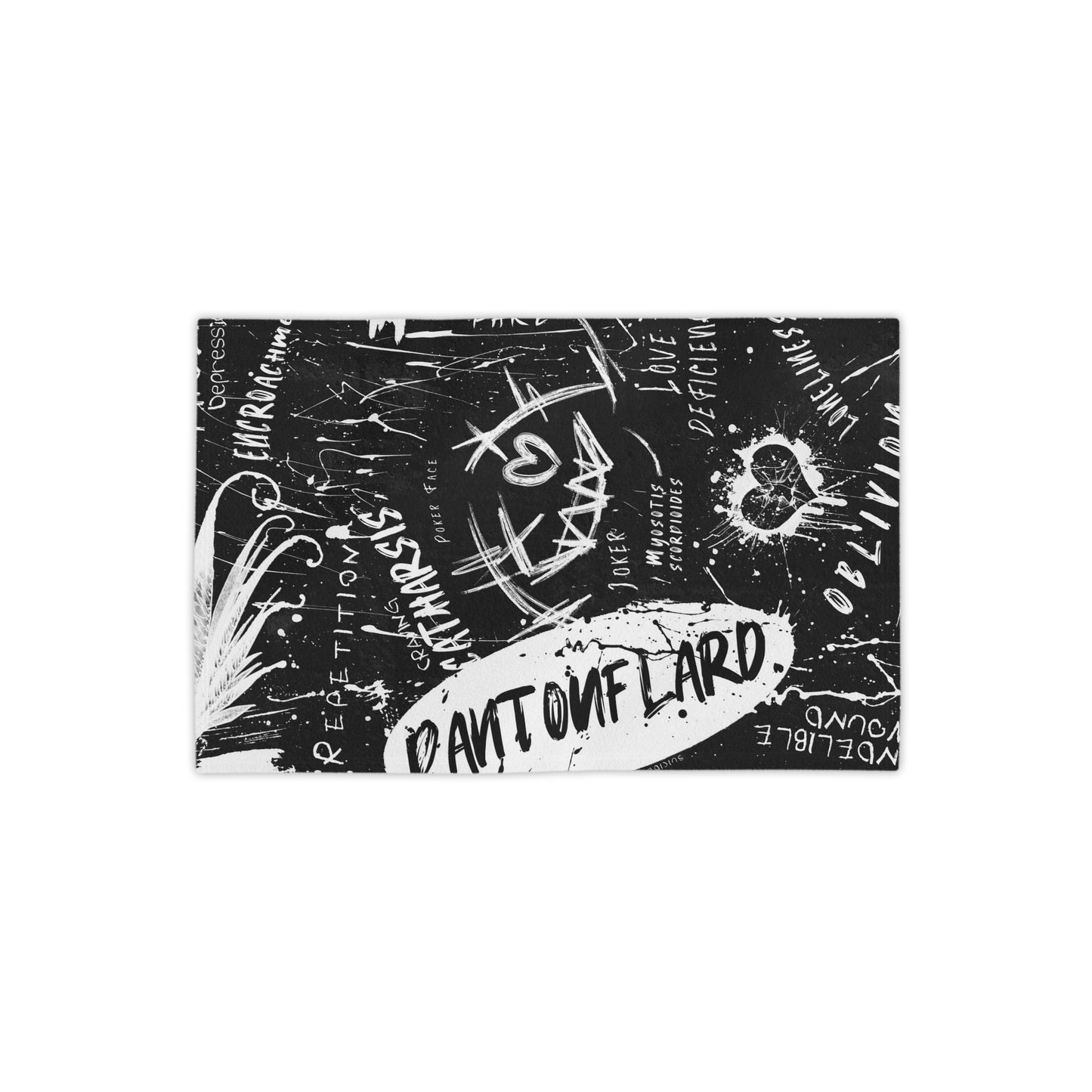 Trendy Artistic Beach Towels, Graffiti Towel, Unique Pool Accessory, Gift for Beach Lovers, Summer Essentials