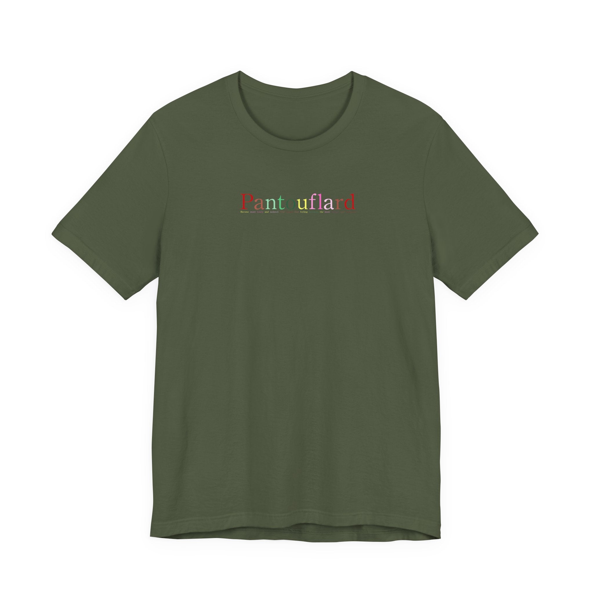 Unisex Minimalist Logo T-Shirt - 100% Airlume Cotton Soft Jersey Tee