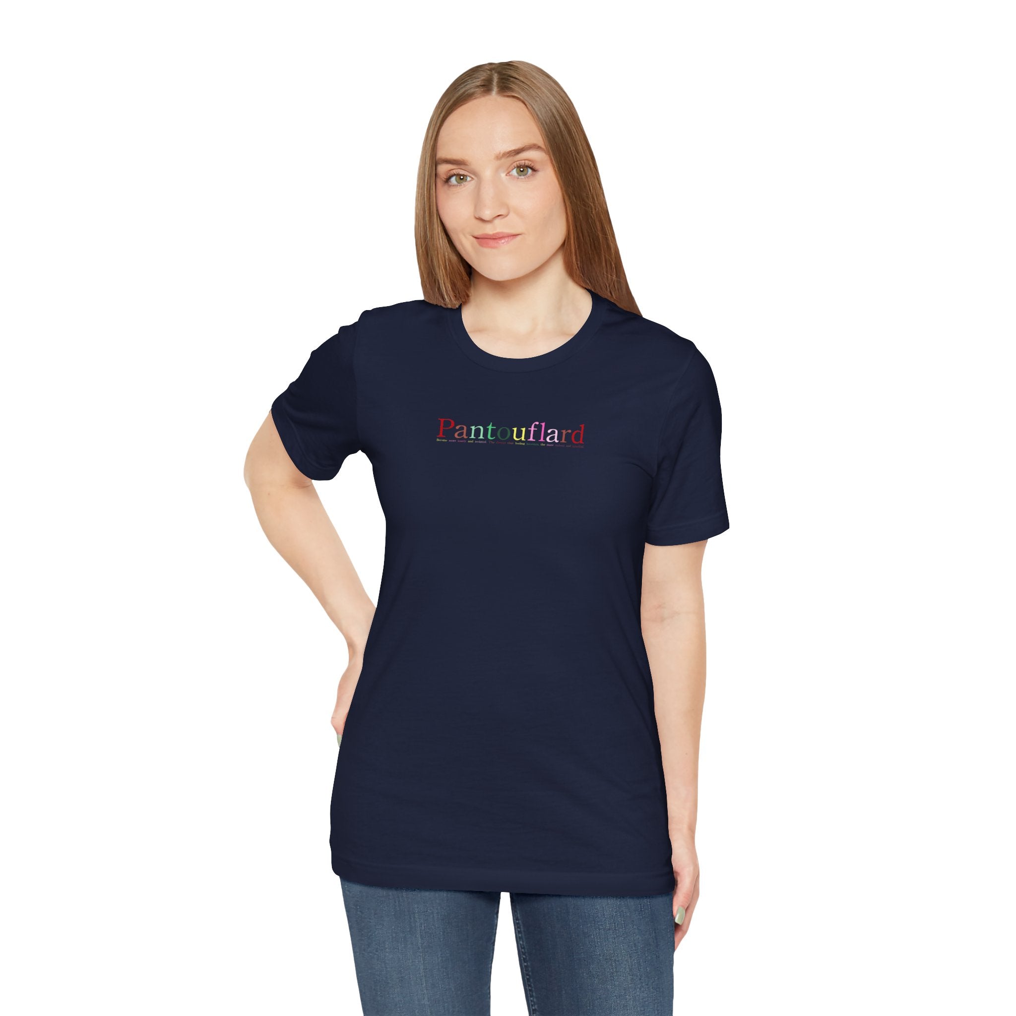 Unisex Minimalist Logo T-Shirt - 100% Airlume Cotton Soft Jersey Tee