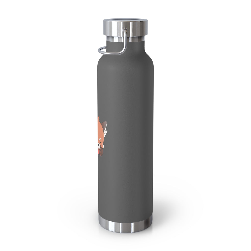 Orange Cute Sleeping Red Panda 22oz Copper Vacuum Insulated Bottle