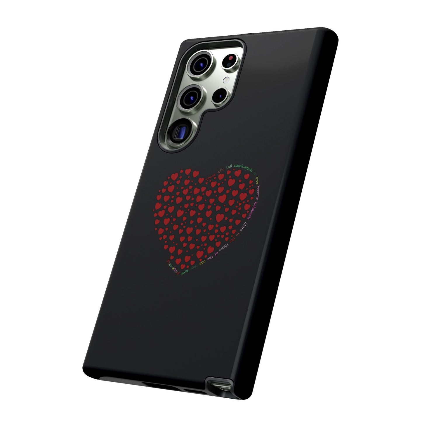 Fundas de corazón rojo para teléfonos iPhone, Galaxy, Google Pixel (54 tipos)