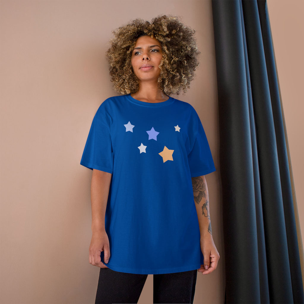 Champion Unisex Cassiopeia Constellation Short-Sleeve T-Shirt - W-Shape Graphic Tee