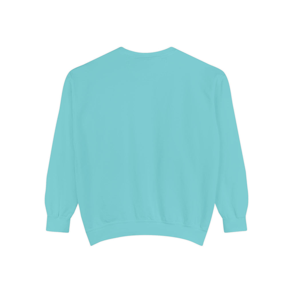 Unisex Navy Vintage Carriage Graphic Cotton Blend Sweatshirt