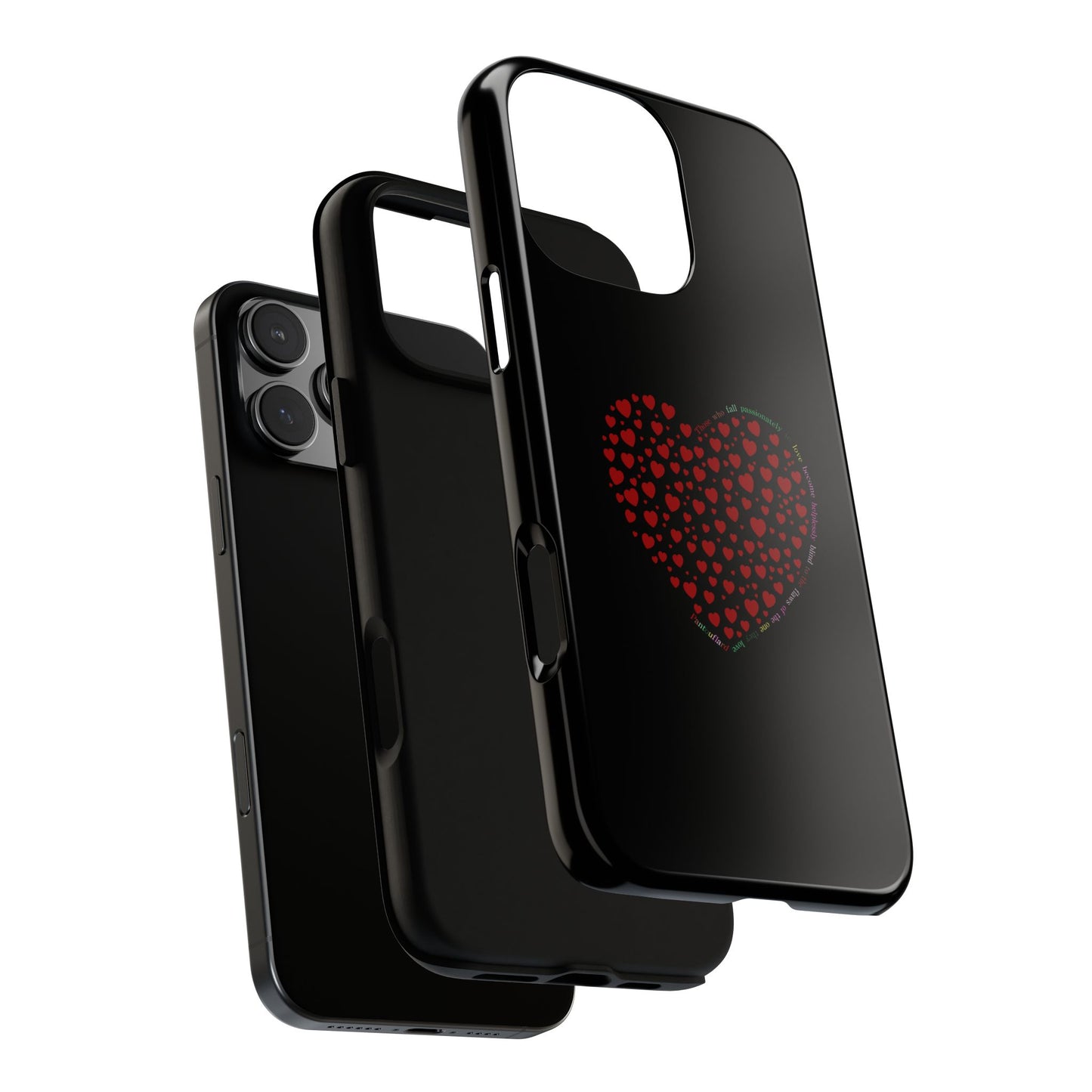 Fundas de corazón rojo para teléfonos iPhone, Galaxy, Google Pixel (54 tipos)