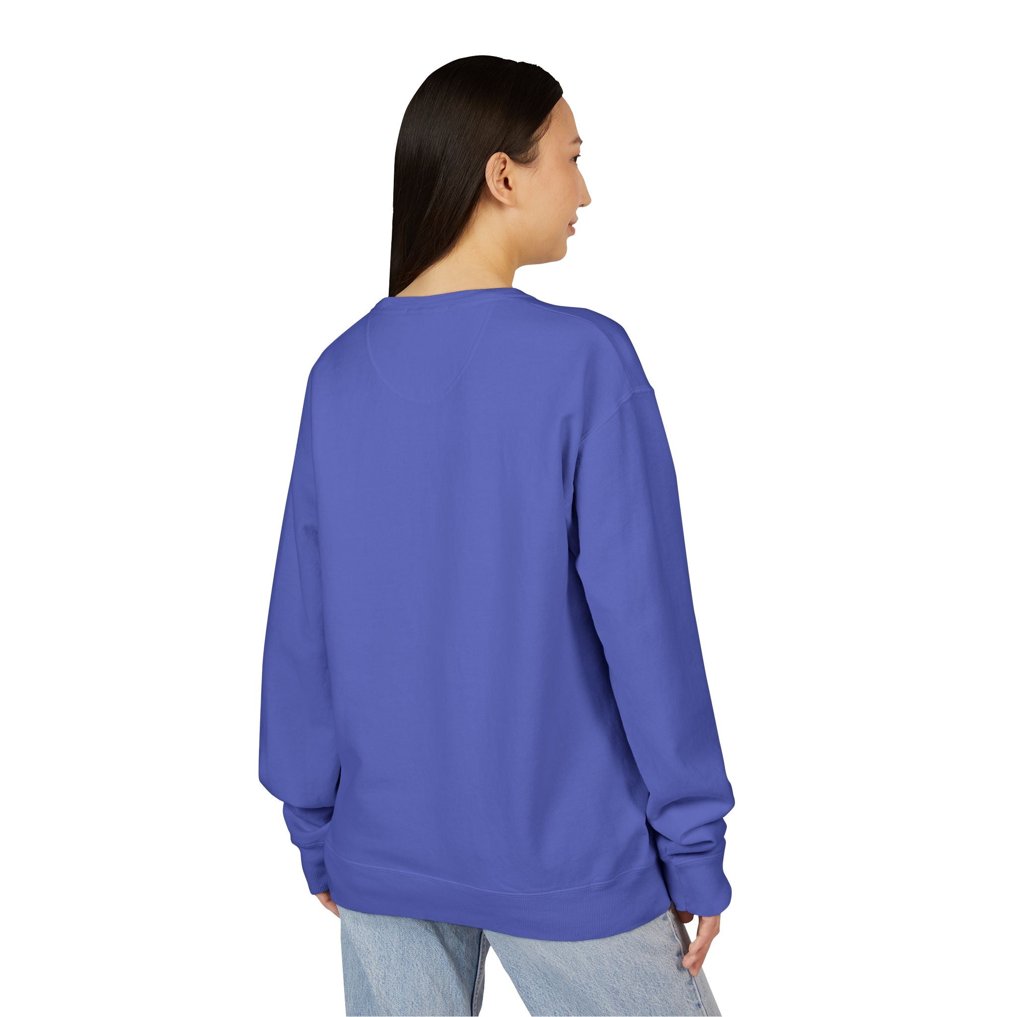 Old Money Nautical Heritage Crewneck - The Last Drift II (Paris Aesthetic Garment-Dyed Sweatshirt)