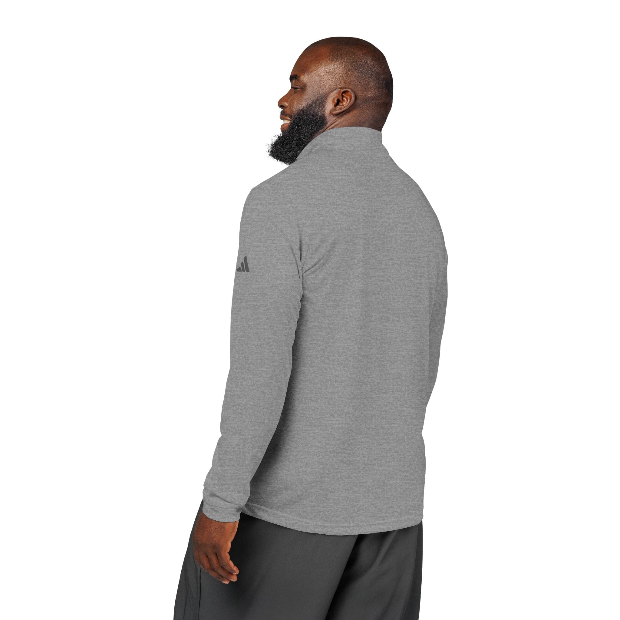 Adidas Cassiopeia Constellation Embroidered Quarter-Zip - W-Shape Performance Pullover