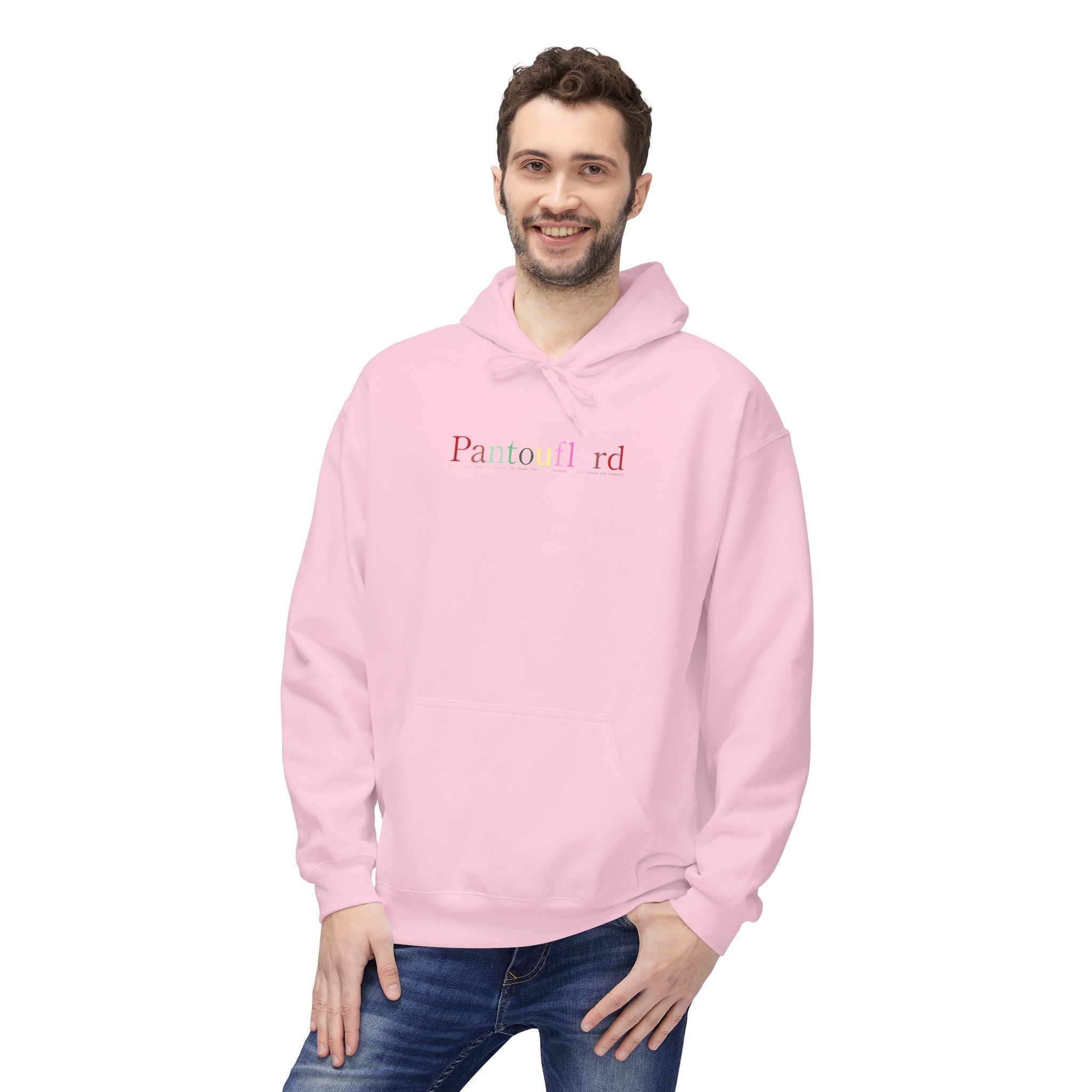 Old Money Aesthetic Premium Hoodie - Pantouflard Logo (Gildan Hammer Heavyweight Fleece)