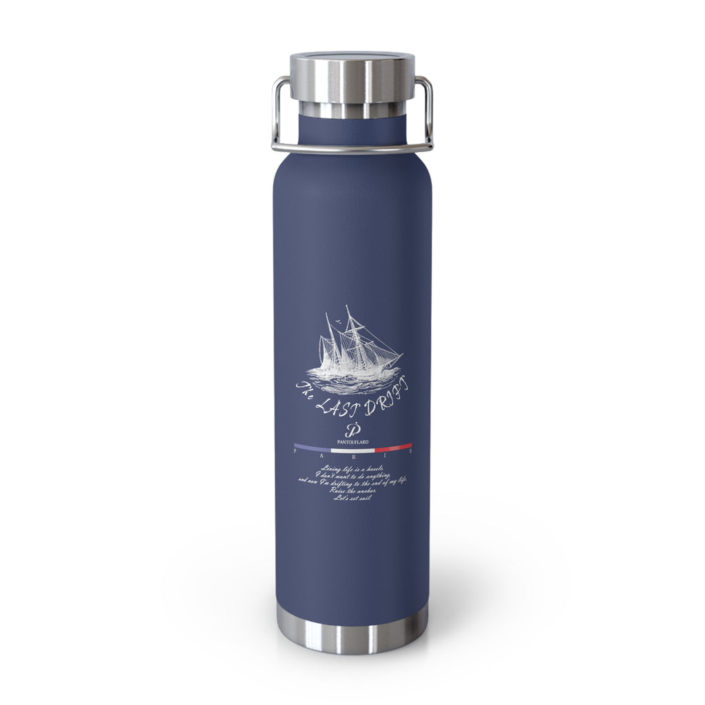 Black The Last Drift Ship 22oz Copper Vacuum Insulated Bottle