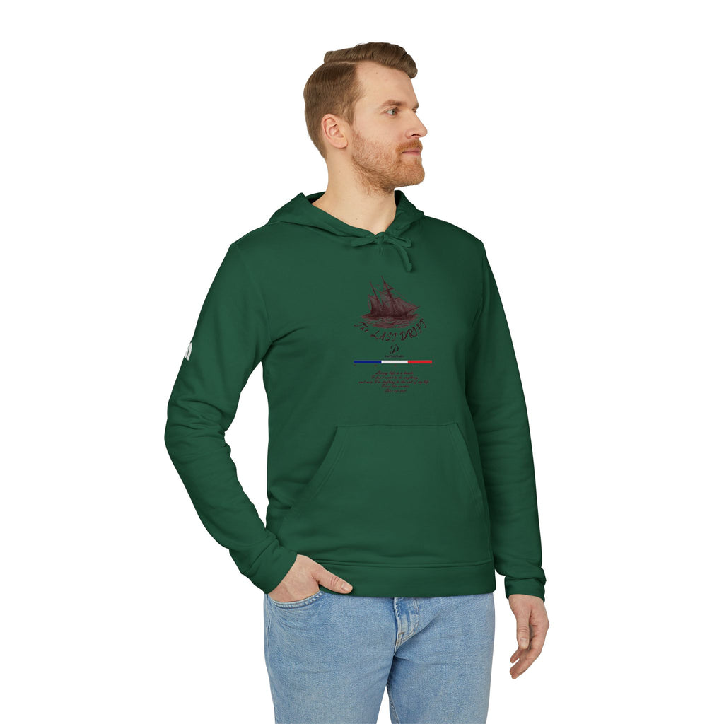 Old Money Yacht Club Hoodie - The Last Drift I (Authentic Adidas Sporty Rich Fleece)