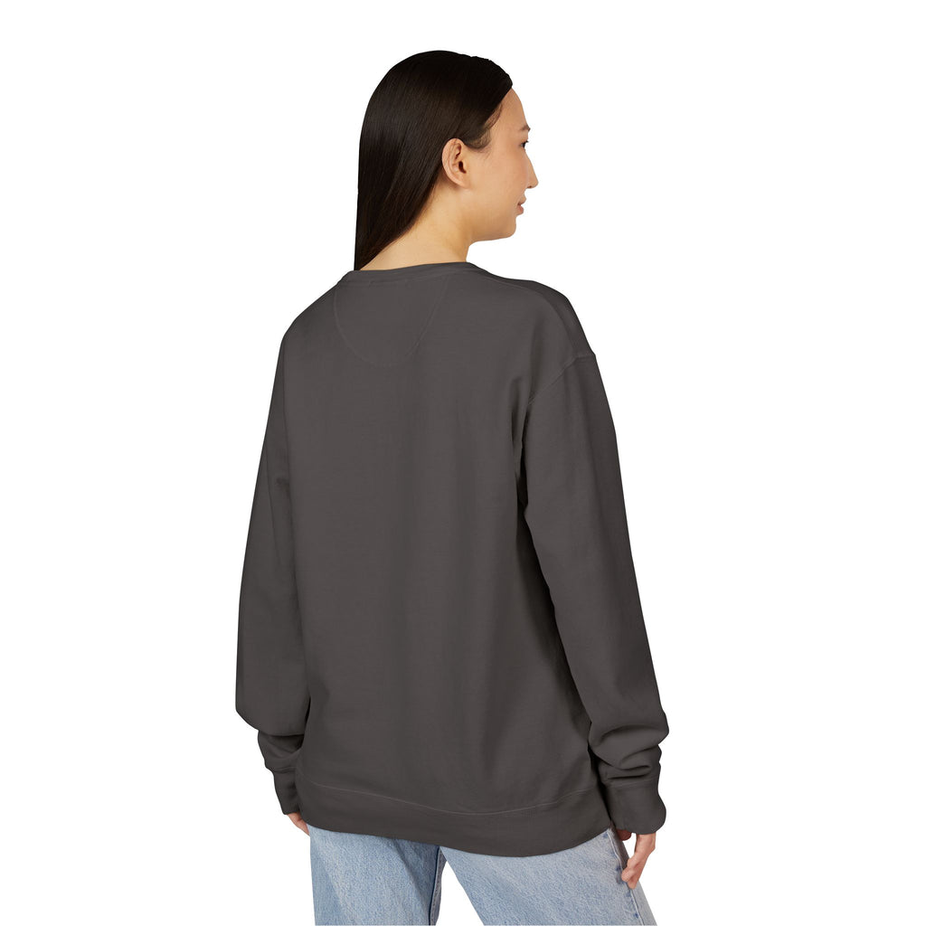 Old Money Nautical Heritage Crewneck - The Last Drift II (Paris Aesthetic Garment-Dyed Sweatshirt)