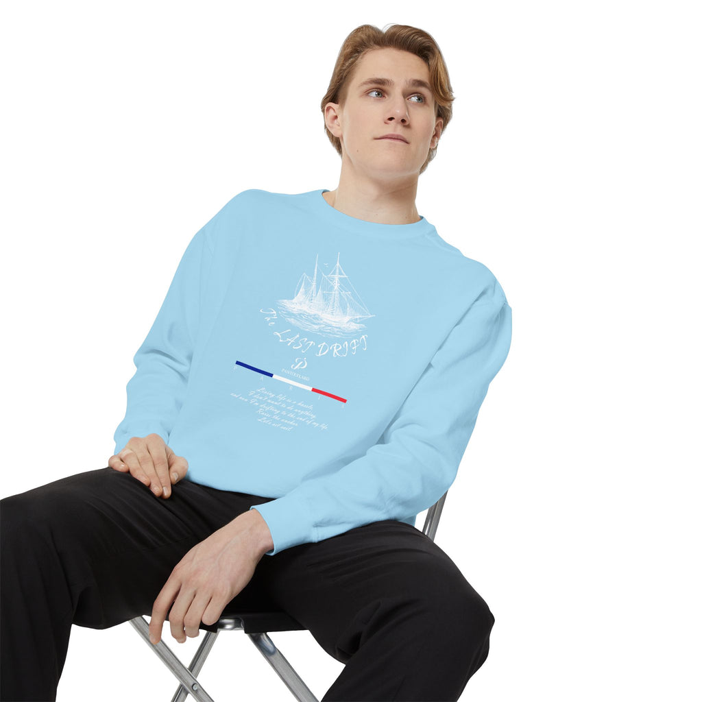 Unisex Navy Last Drift Cotton Blend Sweatshirt