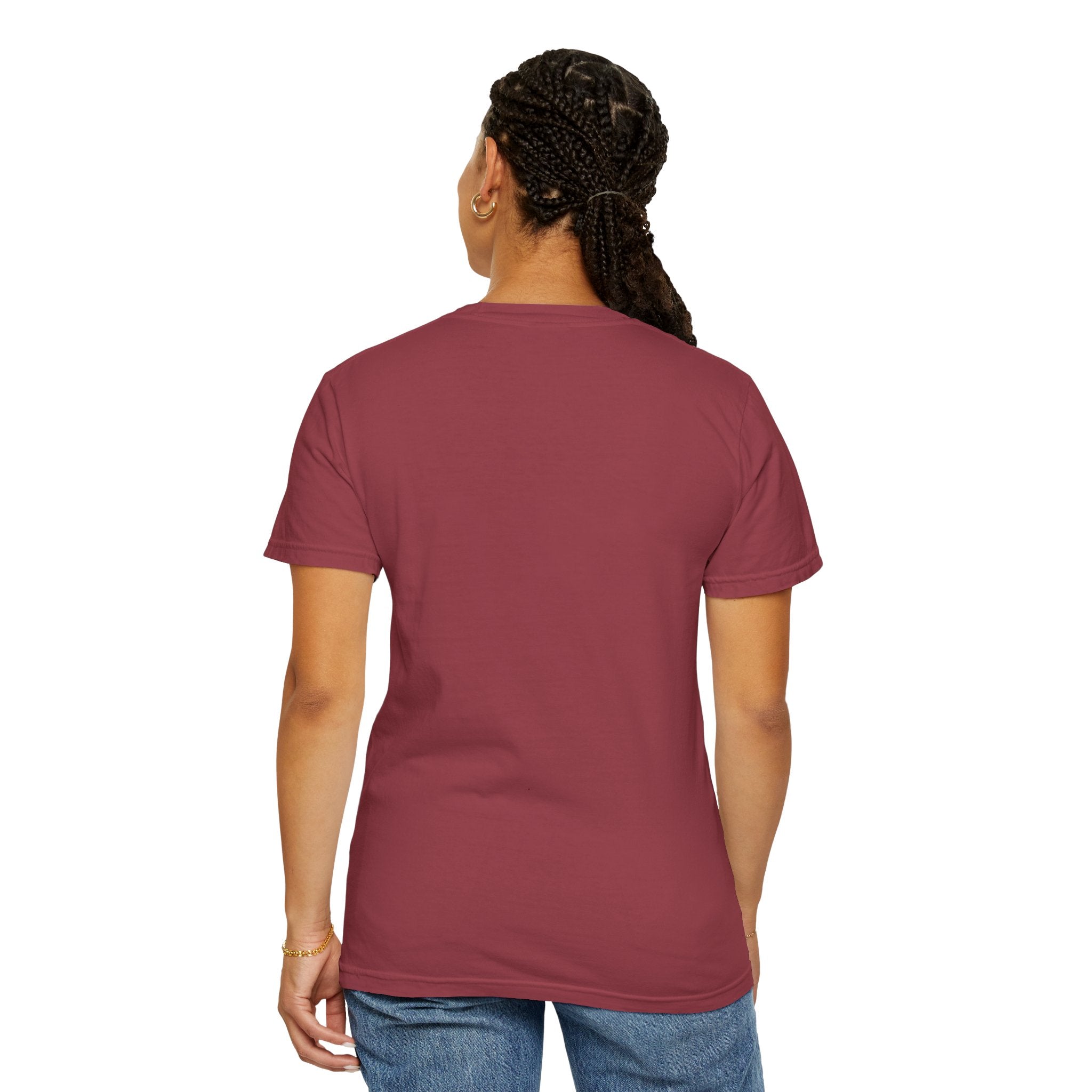 Unisex Burnt Orange Vintage Horse Carriage 100% Cotton T-shirt