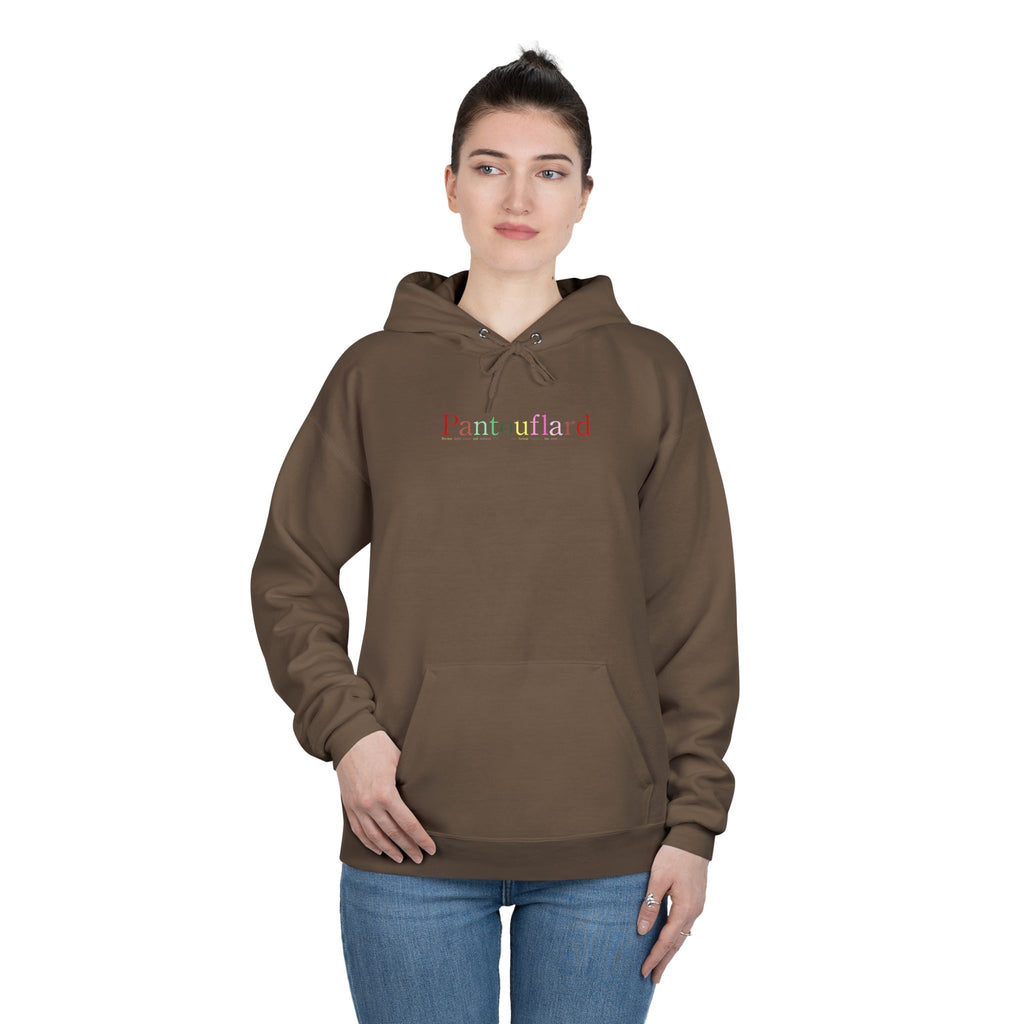 Pantouflard Graphic Eco-Fleece Hoodie | Sustainable Cotton Blend Pullover