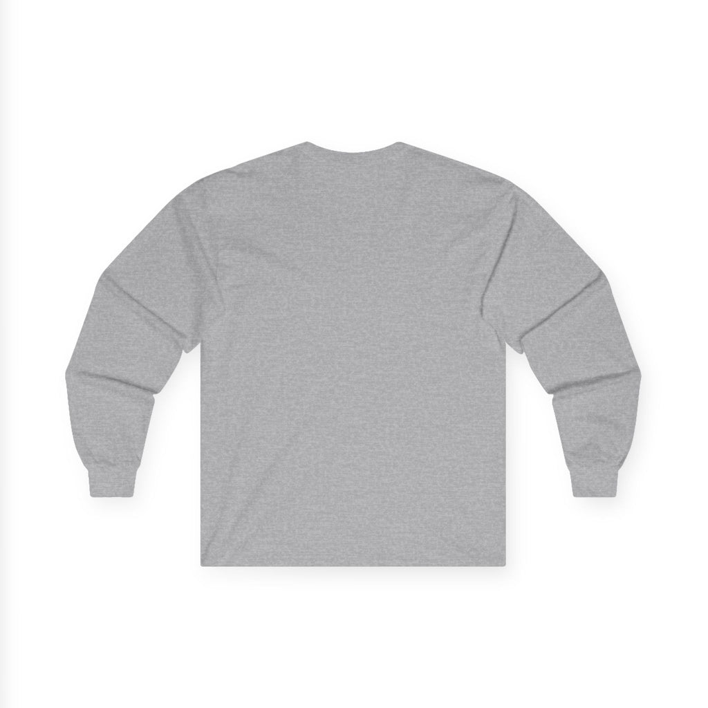 Unisex Black Pantouflard Carriage Cotton Long Sleeve Tee